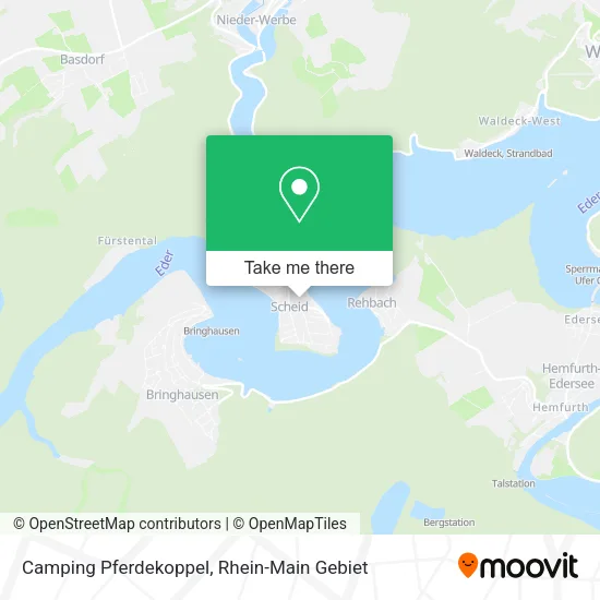 Карта Camping Pferdekoppel