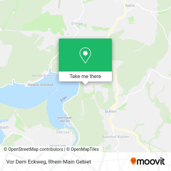 Карта Vor Dem Eckweg