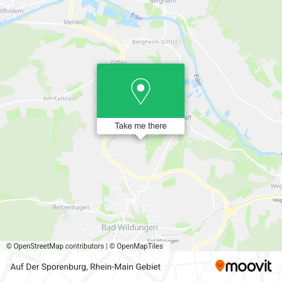 Карта Auf Der Sporenburg