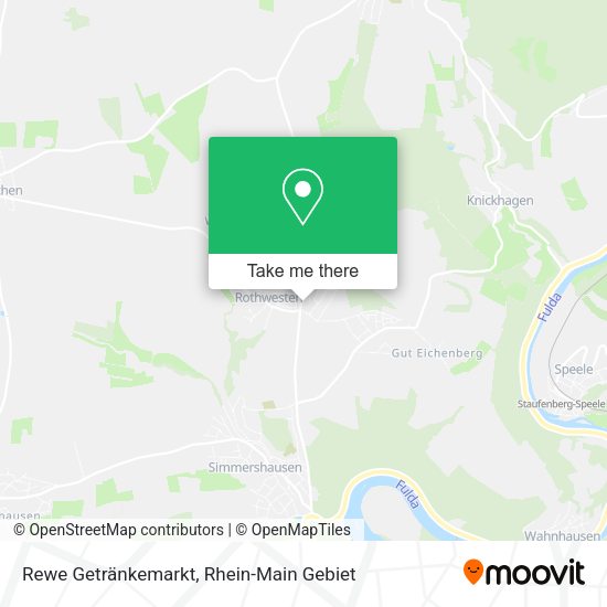 Карта Rewe Getränkemarkt