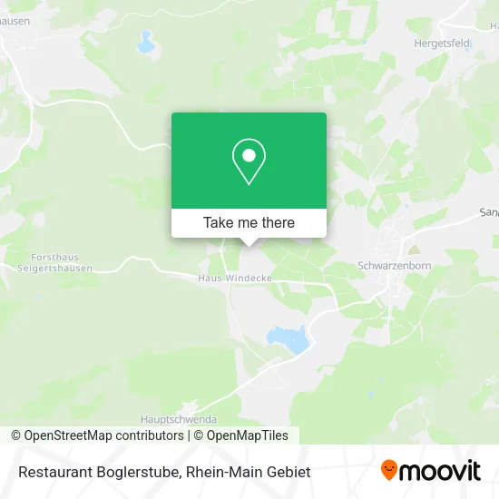 Карта Restaurant Boglerstube