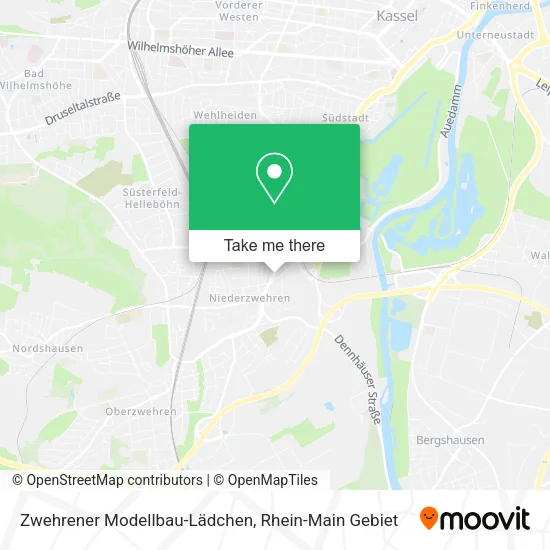 Карта Zwehrener Modellbau-Lädchen
