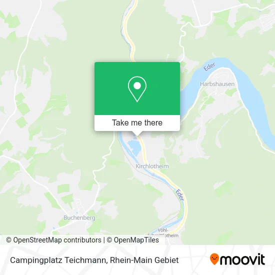 Карта Campingplatz Teichmann