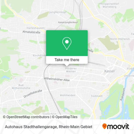 Карта Autohaus Stadthallengarage
