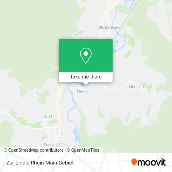 Карта Zur Linde