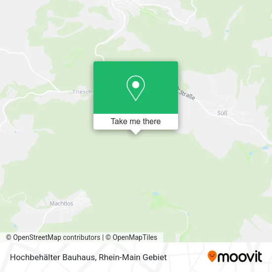 Карта Hochbehälter Bauhaus