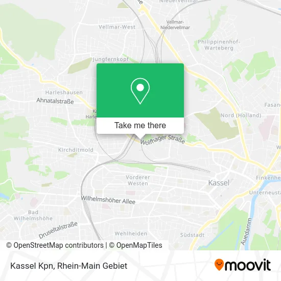 Карта Kassel Kpn