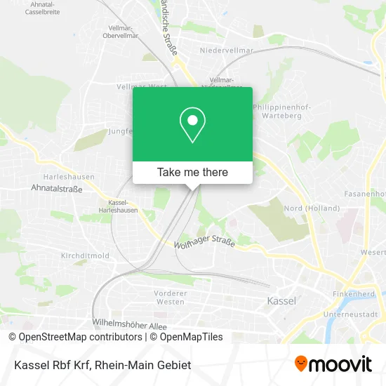 Карта Kassel Rbf Krf