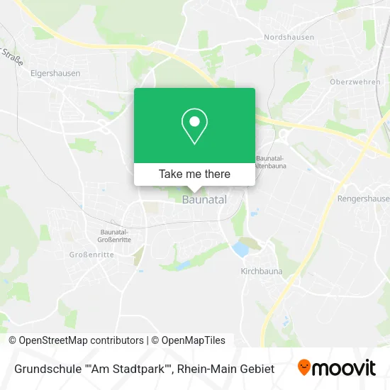 Карта Grundschule ""Am Stadtpark""