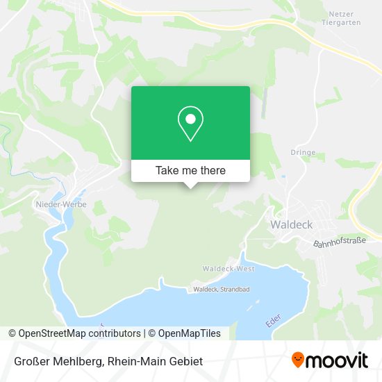 Карта Großer Mehlberg