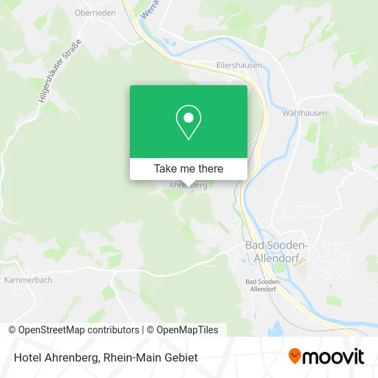 Карта Hotel Ahrenberg