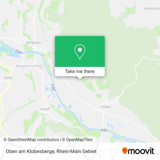 Карта Oben am Klobesberge