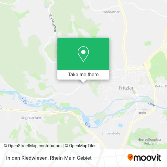 In den Riedwiesen map