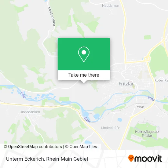 Карта Unterm Eckerich