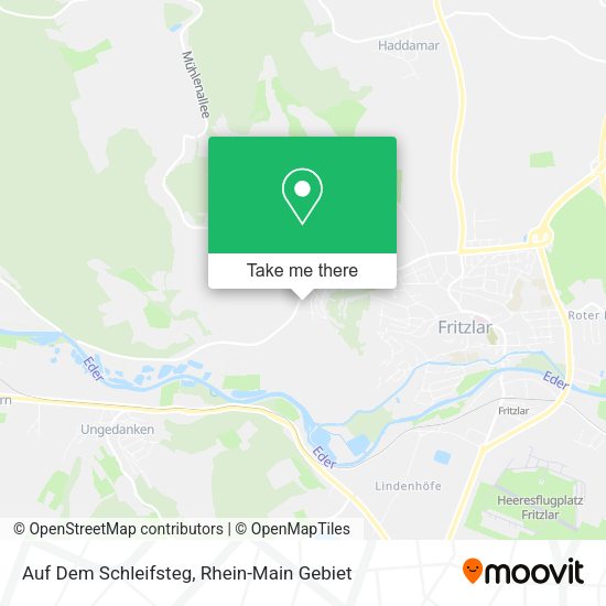 Карта Auf Dem Schleifsteg