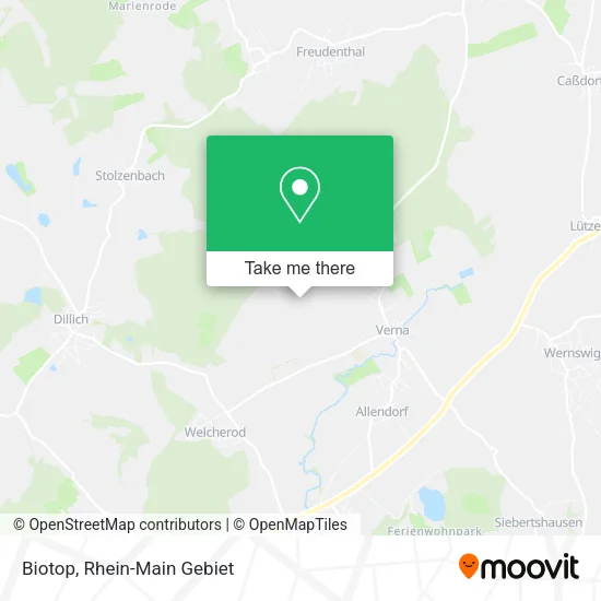 Biotop map