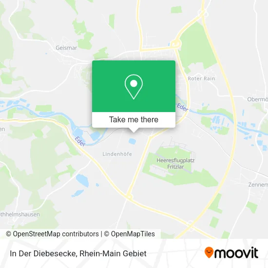 Карта In Der Diebesecke