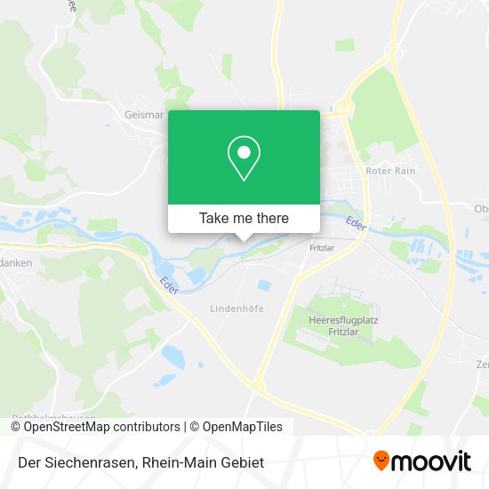 Карта Der Siechenrasen