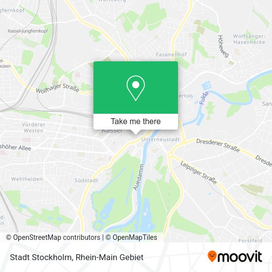 Карта Stadt Stockholm