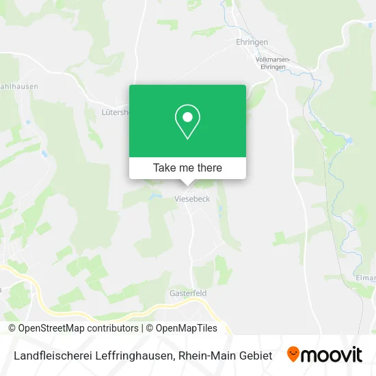 Карта Landfleischerei Leffringhausen