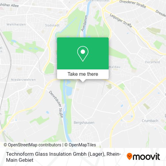 Карта Technoform Glass Insulation Gmbh (Lager)