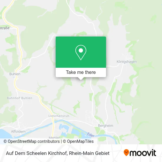 Карта Auf Dem Scheelen Kirchhof