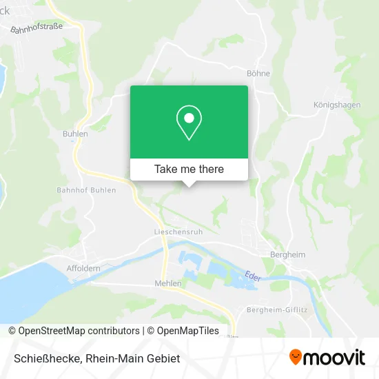 Карта Schießhecke