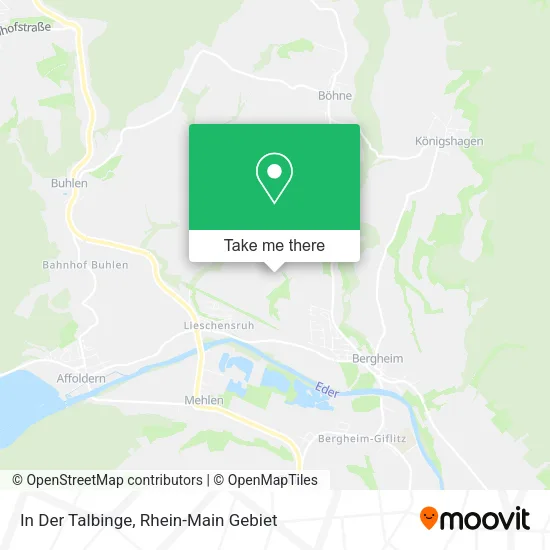 Карта In Der Talbinge