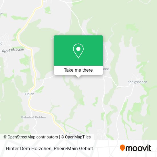 Карта Hinter Dem Hölzchen