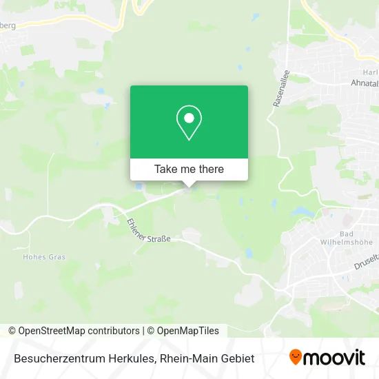Карта Besucherzentrum Herkules