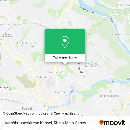 Карта Versöhnungskirche Kassel