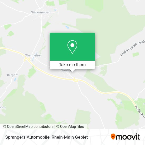 Карта Sprangers Automobile