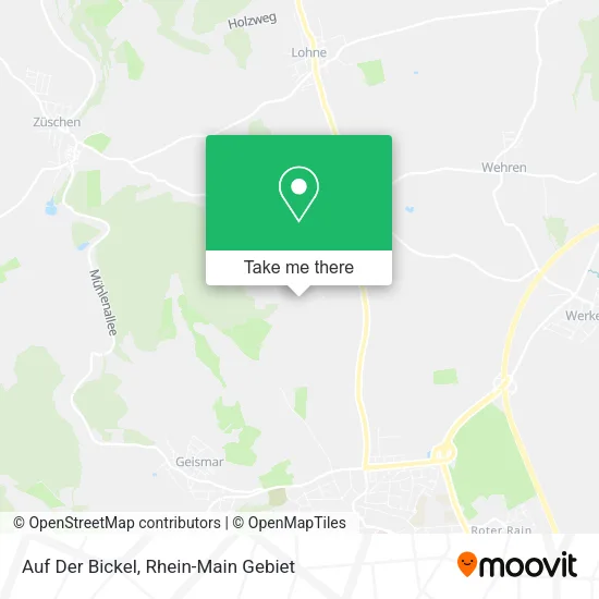Карта Auf Der Bickel