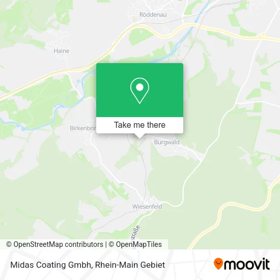 Карта Midas Coating Gmbh