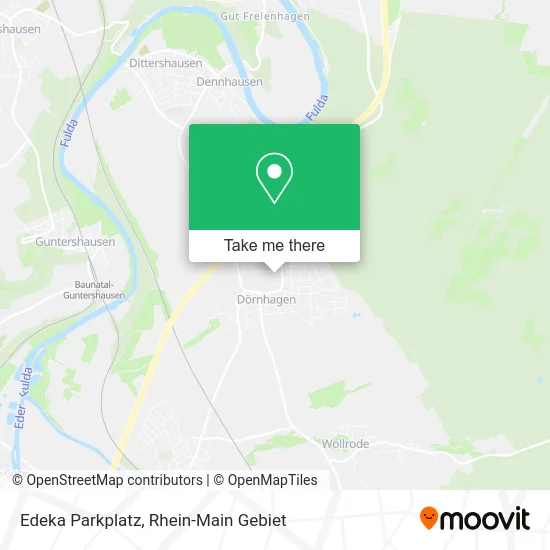 Карта Edeka Parkplatz