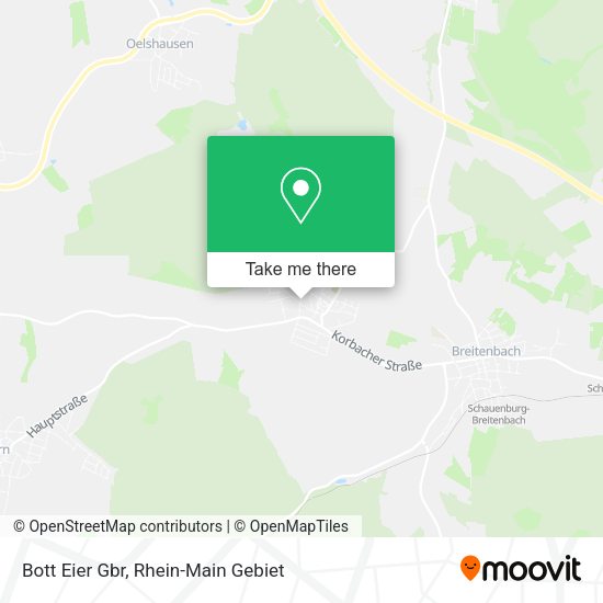 Карта Bott Eier Gbr
