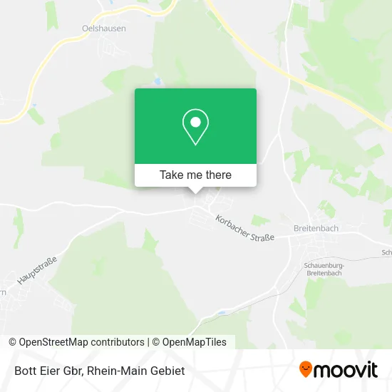 Карта Bott Eier Gbr