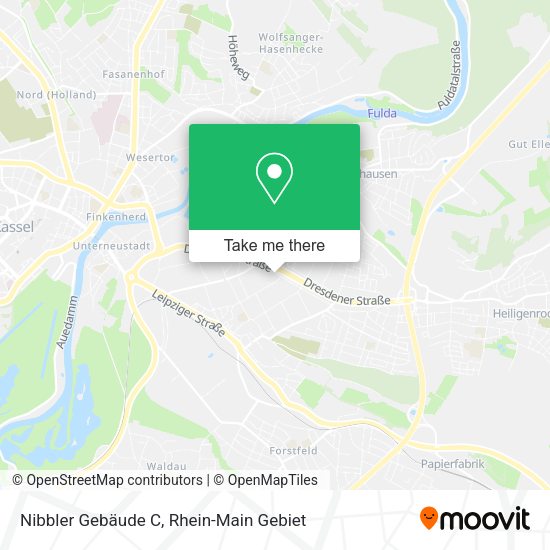 Карта Nibbler Gebäude C