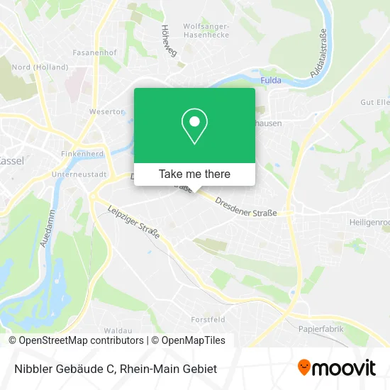 Карта Nibbler Gebäude C