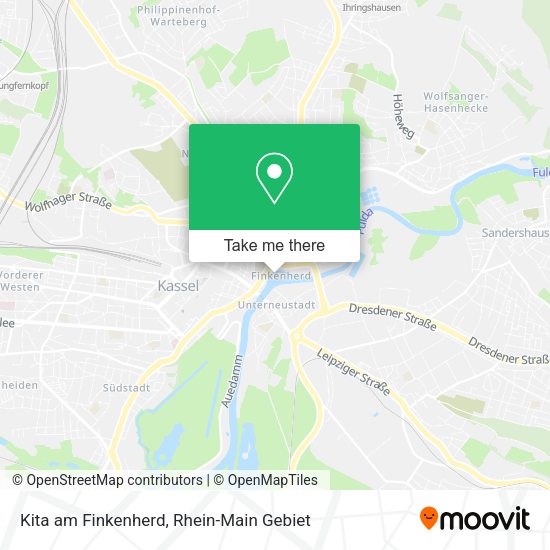 Карта Kita am Finkenherd