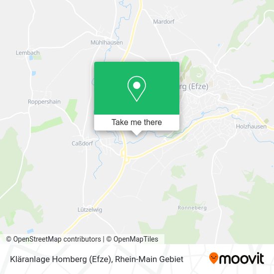 Карта Kläranlage Homberg (Efze)