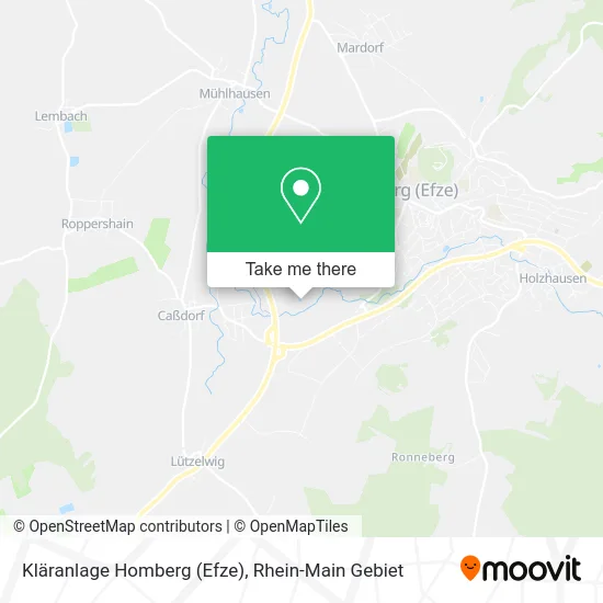 Карта Kläranlage Homberg (Efze)