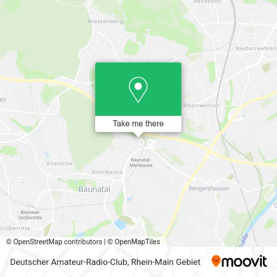 Карта Deutscher Amateur-Radio-Club