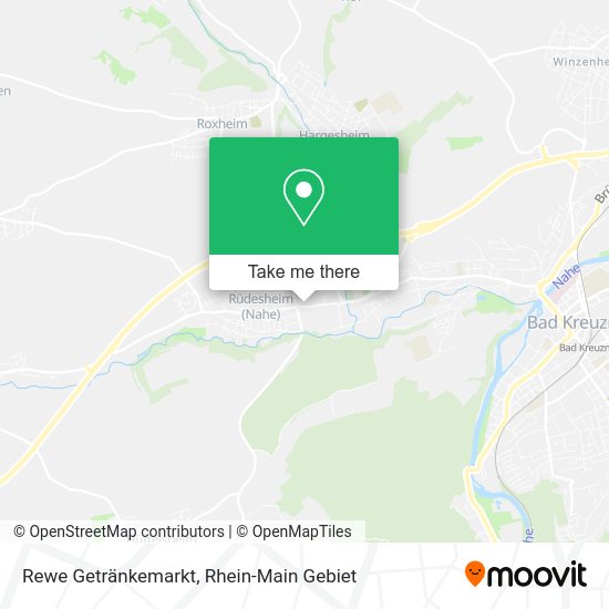 Карта Rewe Getränkemarkt