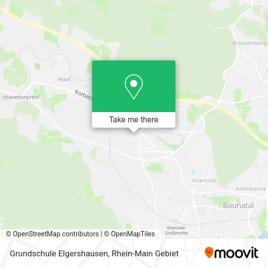 Карта Grundschule Elgershausen