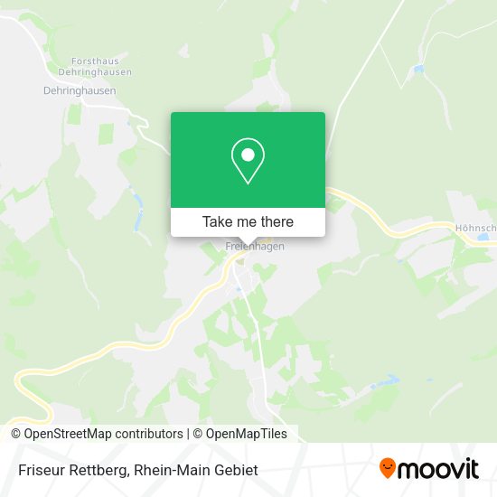 Карта Friseur Rettberg