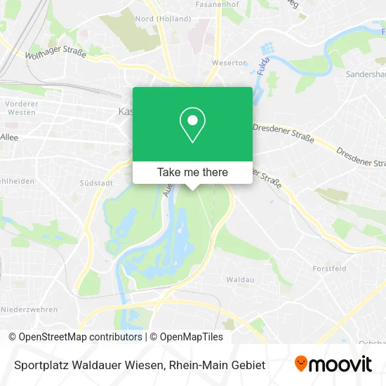 Карта Sportplatz Waldauer Wiesen