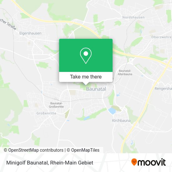 Карта Minigolf Baunatal