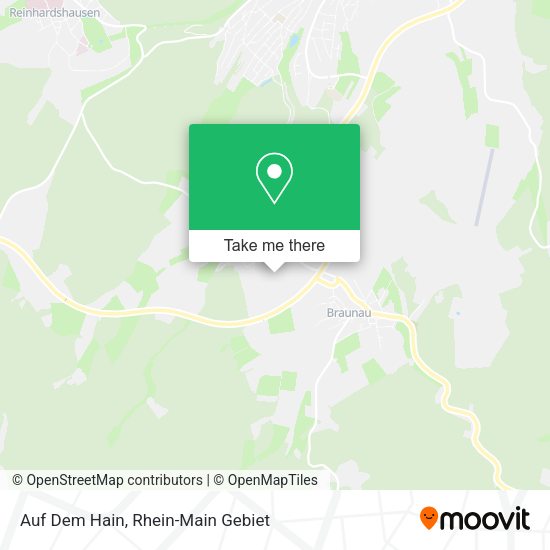 Карта Auf Dem Hain