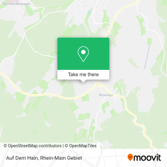 Карта Auf Dem Hain